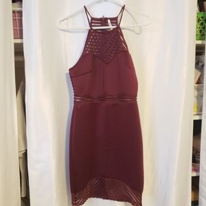 Bodycon sweetheart neckline dress